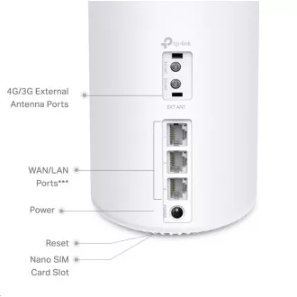TP-Link Deco X50-4G (1-pack) WiFi6 Mesh (AX3000, 2, 4GHz/5GHz, 3xGbELAN/WAN, 4G LTE. 1xnanoSIM)