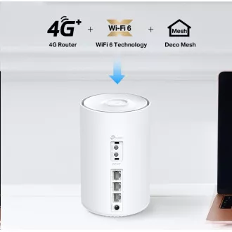 TP-Link Deco X50-4G (1-pack) WiFi6 Mesh (AX3000, 2, 4GHz/5GHz, 3xGbELAN/WAN, 4G LTE. 1xnanoSIM)