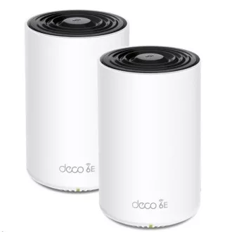 TP-Link Deco XE75 Pro(2-pack) WiFi6E Mesh (AXE5400, 2, 4GHz/5GHz/6GHz, 1x2, 5GbELAN/WAN, 2xGbELAN)