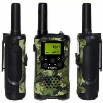 EVOLVEO FreeTalk XM2-2, sada 2 vysílaček bez dobíjecí základny