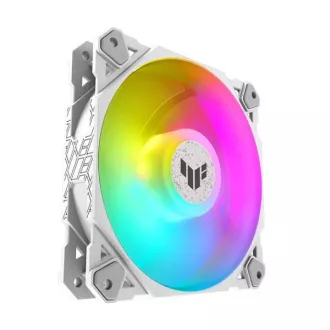 ASUS ventilátor TUF GAMING TF120 ARGB WHITE, 120mm PC case fan