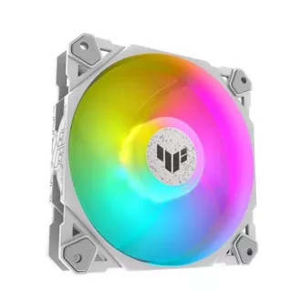 ASUS ventilátor TUF GAMING TF120 ARGB WHITE, 120mm PC case fan