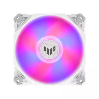 ASUS ventilátor TUF GAMING TF120 ARGB WHITE, 120mm PC case fan