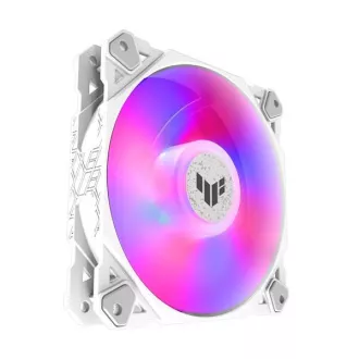 ASUS ventilátor TUF GAMING TF120 ARGB WHITE, 120mm PC case fan