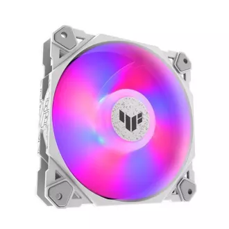 ASUS ventilátor TUF GAMING TF120 ARGB WHITE, 120mm PC case fan