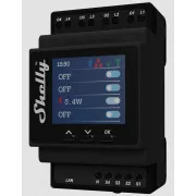 Shelly Pro 4PM, 4násobný spínací modul na DIN lištu, WiFi