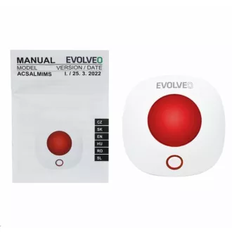 EVOLVEO Alarmex Pro, bezdrátová vnitřní siréna
