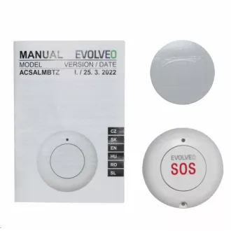EVOLVEO Alarmex Pro, bezdrátové tlačítko/zvonek EVOLVEO Alarmex Pro, bezdrátové tlačítko/zvonek