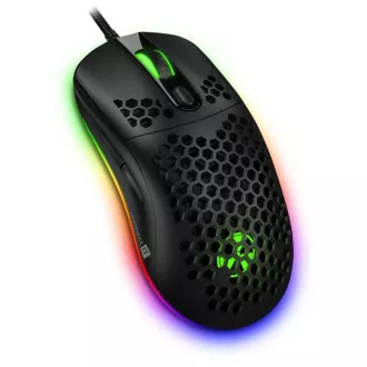 CONNECT IT BATTLE AIR 2 profesionální optická herní myš + SW, 12800 DPI, černá