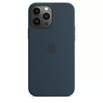 APPLE iPhone 13 Pro Max Silicone Case with MagSafe – Abyss Blue APPLE iPhone 13 Pro Max Silicone Case with MagSafe – Abyss Blue