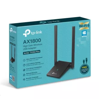 TP-Link Archer TX20U Plus WiFi6 USB adapter (AX1800, 2, 4GHz/5GHz, USB3.0)