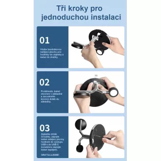1stCOOL bezdrátová QI nabíjecí stanice 3v1, MagSafe kompatibilní 1stCOOL bezdrátová QI nabíjecí stanice 3v1, MagSafe kompatibilní