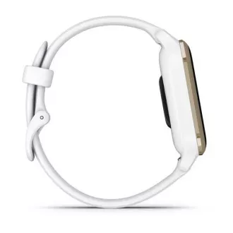 Garmin Venu Sq 2, Cream Gold / White silikonový řemínek Garmin Venu Sq 2, Cream Gold / White silikonový řemínek