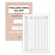 Tiskopis Pokladní kniha bez DPH A4 samopropis 50 listů BALOUŠEK