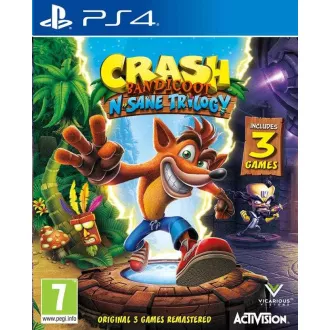 PS4 hra Crash Bandicoot N.Sane Trilogy PS4 hra Crash Bandicoot N.Sane Trilogy