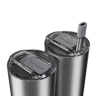 HidrateSpark Pro Tumbler – Chytrá hydratační lahev, 592 ml, nerezová
