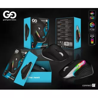 CONNECT IT GG bezdrátová herní myš, černá CONNECT IT GG bezdrátová herní myš, černá