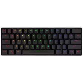 Endorfy herní klávesnice Thock Compact BLK RGB /USB/ black sw. / bezdrátová / mechanická / US layout / mini /černá RGB Endorfy herní klávesnice Thock Compact BLK RGB /USB/ black sw. / bezdrátová / mechanická / US layout / mini /černá RGB
