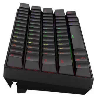 Endorfy herní klávesnice Thock Compact BLK RGB /USB/ black sw. / bezdrátová / mechanická / US layout / mini /černá RGB