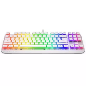 Endorfy herní klávesnice Thock TKL OWH Pudd.Khail BR RGB /USB/ brown sw./ drátová / mechanická / US layout / bílá RGB