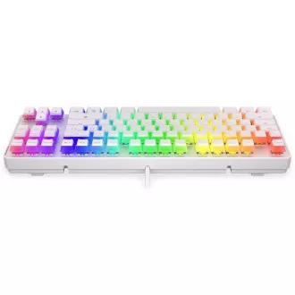 Endorfy herní klávesnice Thock TKL OWH Pudd.Khail BR RGB /USB/ brown sw./ drátová / mechanická / US layout / bílá RGB