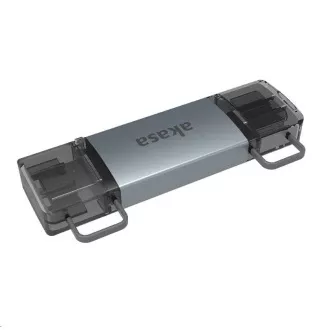 AKASA čtečka karet AK-CR-12, externí, 2-In-1 USB 3.2