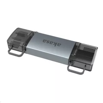 AKASA čtečka karet AK-CR-12, externí, 2-In-1 USB 3.2