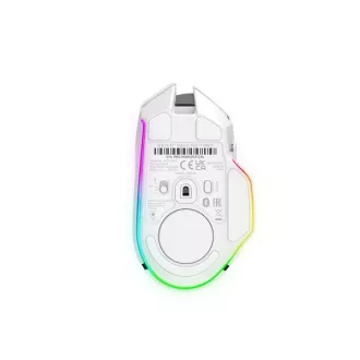 RAZER myš Basilisk V3 Pro, RGB, Bluetooth, optická, bílá