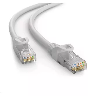 C-TECH kabel patchcord Cat6e, UTP, šedý, 3m C-TECH kabel patchcord Cat6e, UTP, šedý, 3m