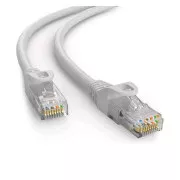 C-TECH kabel patchcord Cat6e, UTP, šedý, 7, 5m