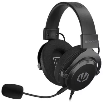 Endorfy headset Infra / drátový / s mikrofonem / 3, 5mm jack / černá