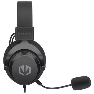 Endorfy headset Infra / drátový / s mikrofonem / 3, 5mm jack / černá