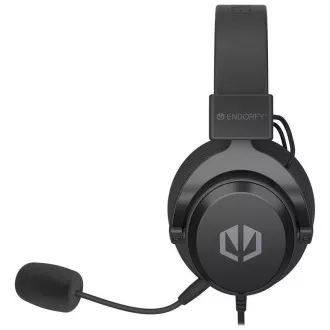 Endorfy headset Infra / drátový / s mikrofonem / 3, 5mm jack / černá