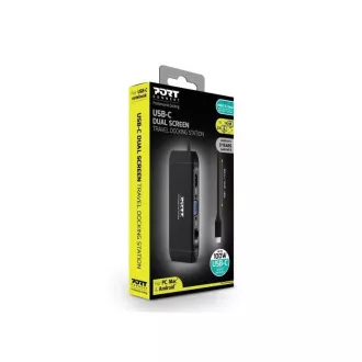 PORT dokovací stanice 8v1 s výkonem až 100 W