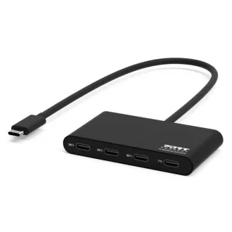 PORT hub USB-C s porty 3x USB-C 3.1 + 1x USB-C 100 W PD
