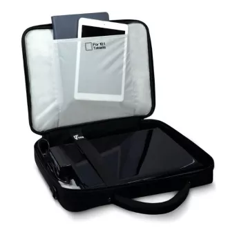 PORT taška na notebook COURCHEVEL Clamshell, 15, 6" a tablet 10, 1", černá