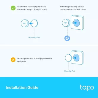 TP-Link Tapo S200D chytré tlačítko s montážním rámečkem