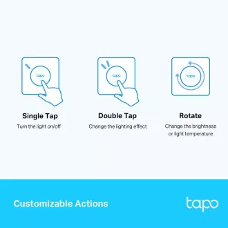 TP-Link Tapo S200D chytré tlačítko s montážním rámečkem