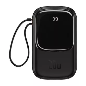 Baseus Qpow Pro Digital Display Fast Charge Power Bank 20000mAh 20W iP Black Baseus Qpow Pro Digital Display Fast Charge Power Bank 20000mAh 20W iP Black