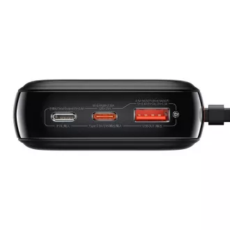 Baseus Qpow Pro Digital Display Fast Charge Power Bank 20000mAh 20W iP Black Baseus Qpow Pro Digital Display Fast Charge Power Bank 20000mAh 20W iP Black