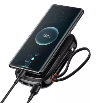 Baseus Qpow Pro Digital Display Fast Charge Power Bank 20000mAh 20W iP Black Baseus Qpow Pro Digital Display Fast Charge Power Bank 20000mAh 20W iP Black