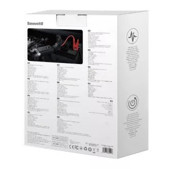 Baseus Air startér do auta 10000mAh černá