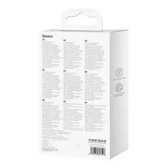 Baseus GaN5 Pro rychlonabíjecí adaptér 2x USB-C + USB-A 65W bílá