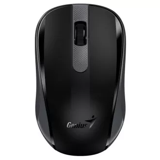 GENIUS myš NX-8008S/ 1200 dpi/ bezdrátová/ tichá/ BlueEye senzor/ černá