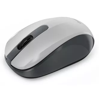 GENIUS myš NX-8008S/ 1200 dpi/ bezdrátová/ tichá/ BlueEye senzor/ bílošedá