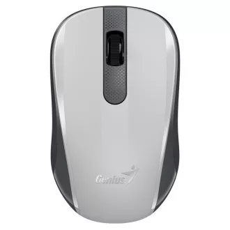 GENIUS myš NX-8008S/ 1200 dpi/ bezdrátová/ tichá/ BlueEye senzor/ bílošedá