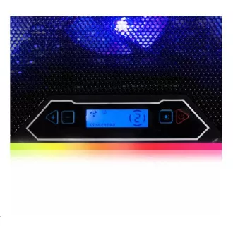 EVOLVEO Ania 9 RGB, nastavitelný podstavec pro notebook
