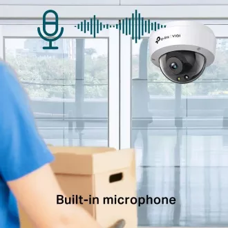TP-Link VIGI C240(2.8mm), 4MP, Dome, PoE, IR 30m, Micro SD card