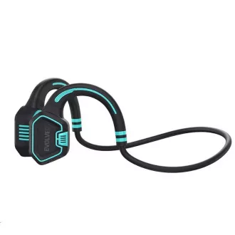 EVOLVEO bezdrátová sluchátka BoneSwim MP3 16GB, na lícní kosti, modrá - Rozbalené