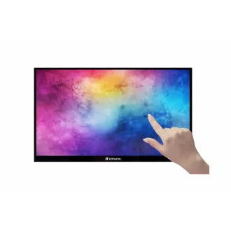 Verbatim PMT-15 Portable Touchscreen Monitor 15.6" Full HD 1080p Metal Housing Přenosný dotykový monitor Verbatim PMT-15 Portable Touchscreen Monitor 15.6" Full HD 1080p Metal Housing Přenosný dotykový monitor